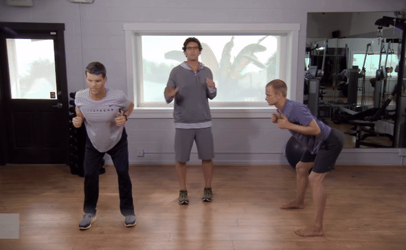 Foundation Training "Good Mornings" stretch