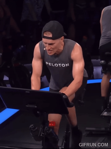 Peloton spin bike