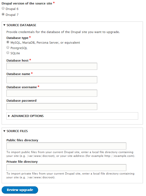 Drupal Migration Tutorial