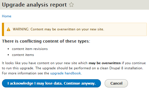 Drupal Migration Tutorial