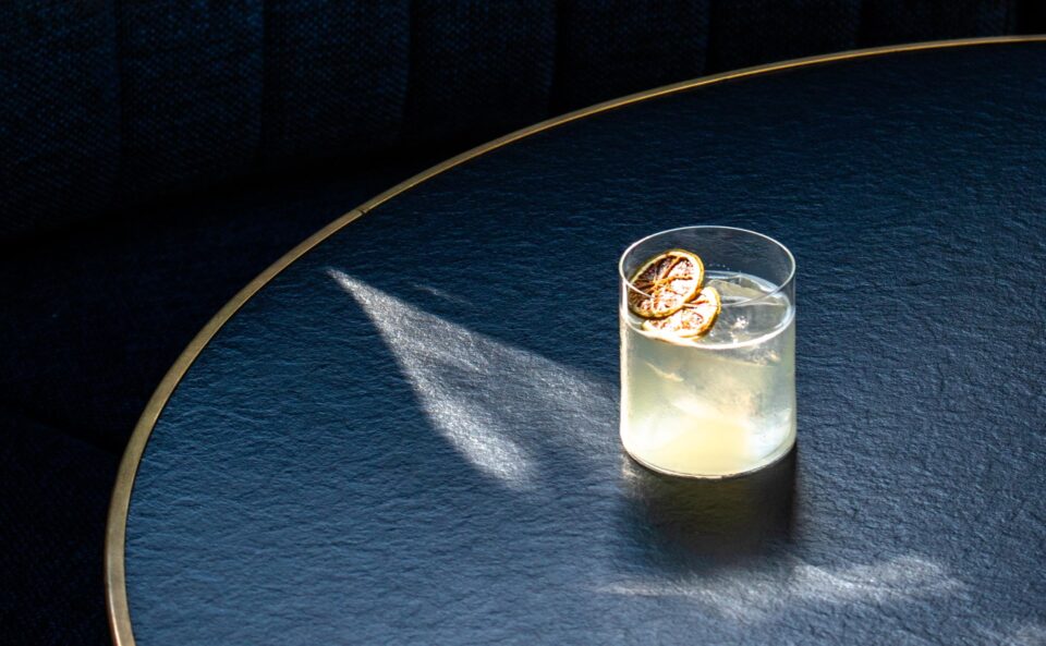 Photo of a cocktail on a table